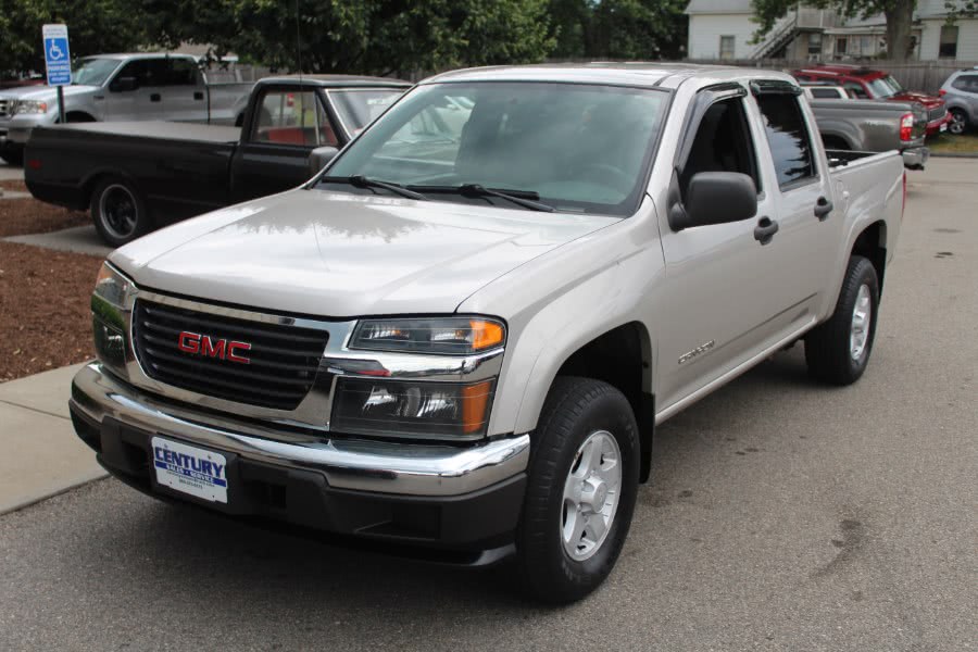 2005 GMC Canyon Crew Cab 126.0" WB 4WD 1SB SLE Z85, available for sale in East Windsor, Connecticut | Century Auto And Truck. East Windsor, Connecticut