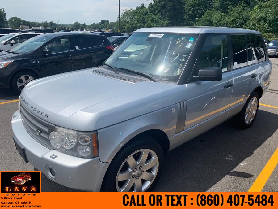 2006 Land Rover Range Rover 4dr Wgn HSE, available for sale in Canton, Connecticut | Lava Motors. Canton, Connecticut