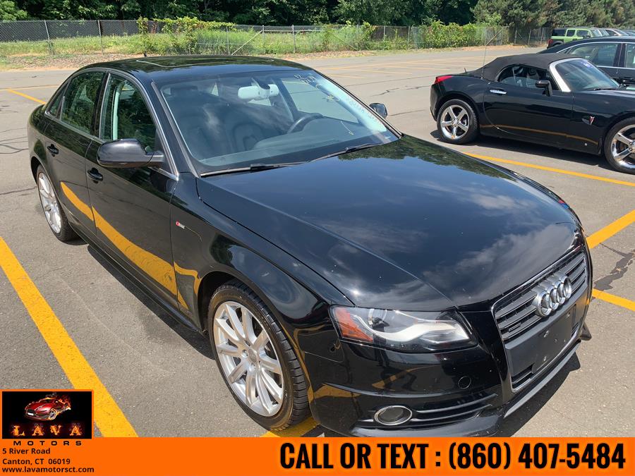 2012 Audi A4 4dr Sdn Auto quattro 2.0T Premium Plus, available for sale in Canton, Connecticut | Lava Motors. Canton, Connecticut 2012 Audi A4 4dr Sdn Auto quattro 2.0T Premium Plus, available for sale in Canton, Connecticut | Lava Motors. Canton, Connecticut
