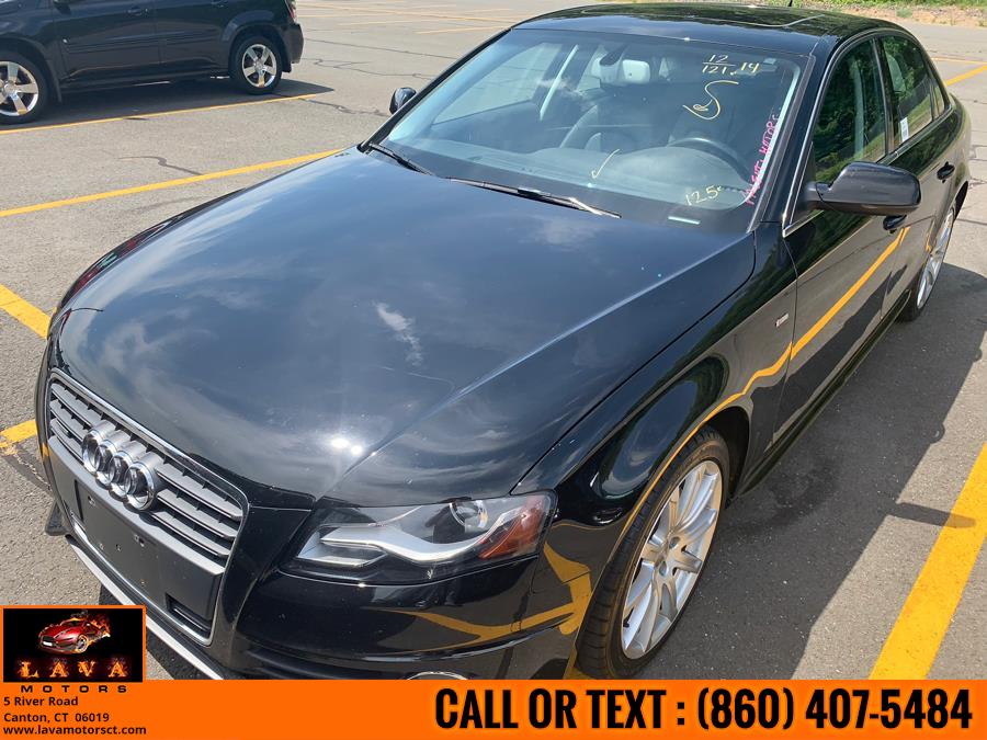 2012 Audi A4 4dr Sdn Auto quattro 2.0T Premium Plus, available for sale in Canton, Connecticut | Lava Motors. Canton, Connecticut 2012 Audi A4 4dr Sdn Auto quattro 2.0T Premium Plus, available for sale in Canton, Connecticut | Lava Motors. Canton, Connecticut