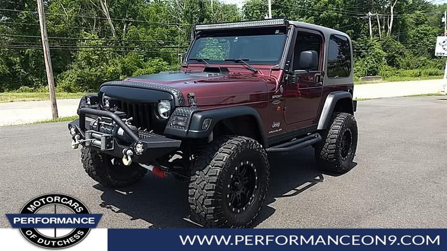 2004 Jeep Wrangler 2dr Sport, available for sale in Wappingers Falls, New York | Performance Motor Cars. Wappingers Falls, New York