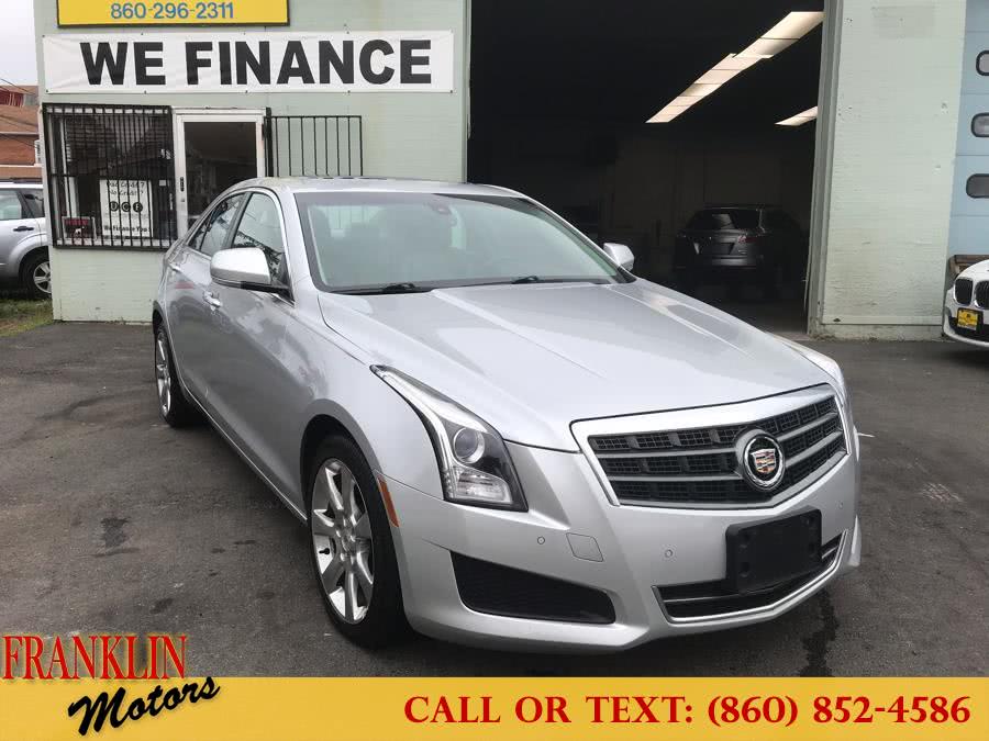 2013 Cadillac ATS 4dr Sdn 3.6L Luxury AWD, available for sale in Hartford, Connecticut | Franklin Motors Auto Sales LLC. Hartford, Connecticut