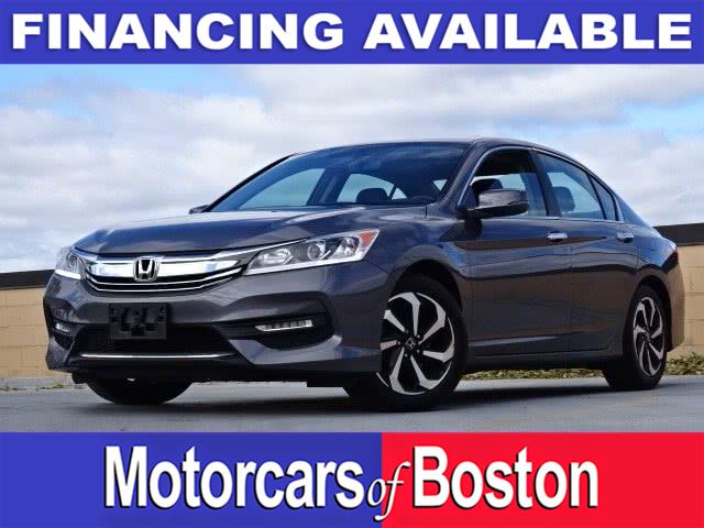 2016 Honda Accord Sedan 4dr I4 CVT EX-L w/Navi & Honda Sensing, available for sale in Newton, Massachusetts | Motorcars of Boston. Newton, Massachusetts