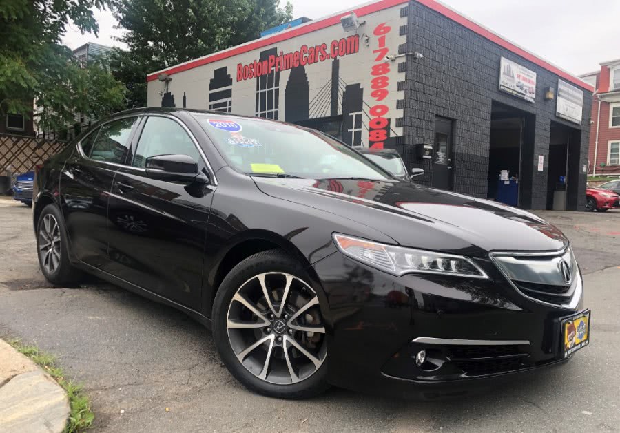 2016 Acura TLX 4dr Sdn SH-AWD V6 Advance, available for sale in Chelsea, Massachusetts | Boston Prime Cars Inc. Chelsea, Massachusetts