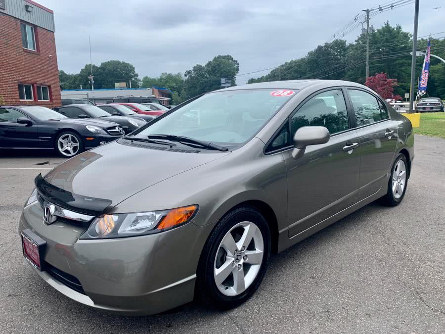 2008 Honda Civic Sdn 4dr Auto EX-L, available for sale in South Windsor, Connecticut | Mike And Tony Auto Sales, Inc. South Windsor, Connecticut