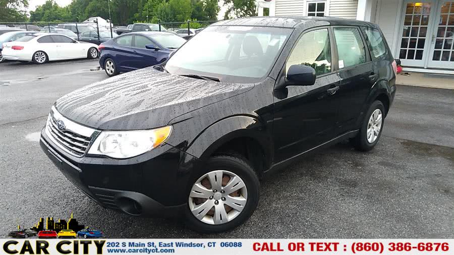 2009 Subaru Forester 4dr Auto X PZEV, available for sale in East Windsor, Connecticut | Car City LLC. East Windsor, Connecticut