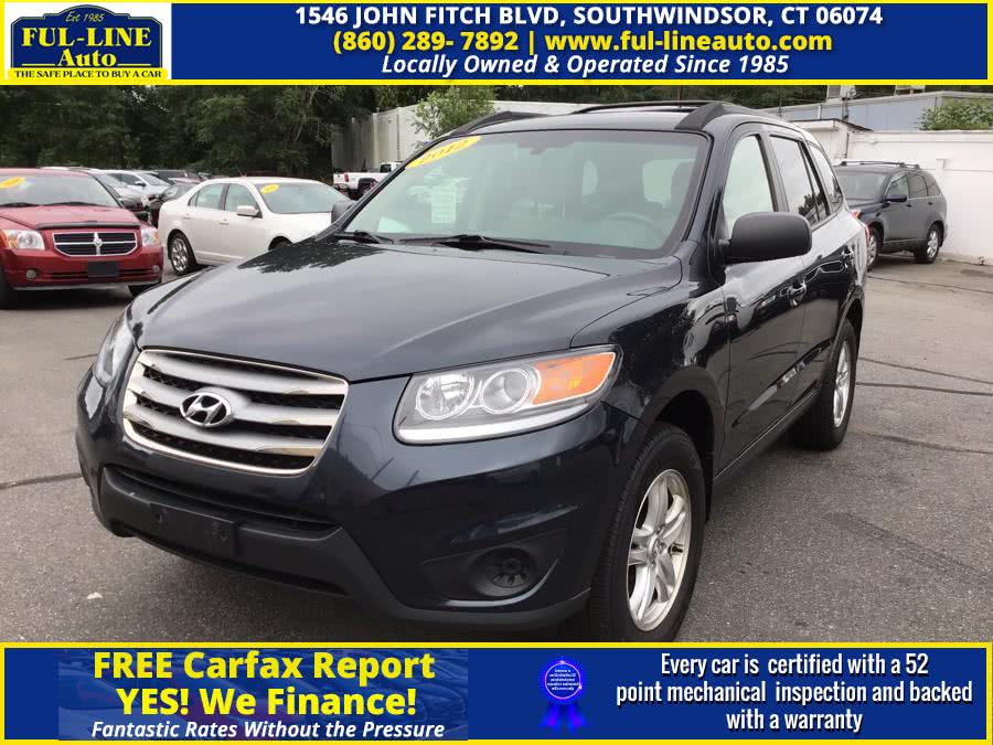 2012 Hyundai Santa Fe AWD 4dr I4 GLS, available for sale in South Windsor , Connecticut | Ful-line Auto LLC. South Windsor , Connecticut