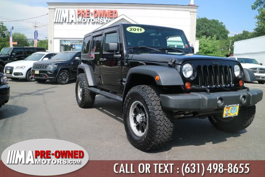 2011 Jeep Wrangler Unlimited 4WD 4dr Sport, available for sale in Huntington Station, New York | M & A Motors. Huntington Station, New York