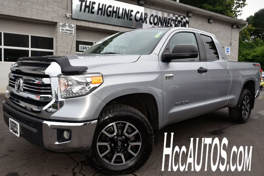 2016 Toyota Tundra 4WD Truck Double Cab 5.7L TRD, available for sale in Waterbury, Connecticut | Highline Car Connection. Waterbury, Connecticut