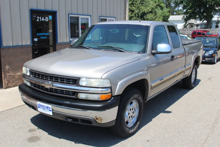 2002 Chevrolet Silverado 1500 Ext Cab 143.5" WB 4WD, available for sale in East Windsor, Connecticut | Century Auto And Truck. East Windsor, Connecticut