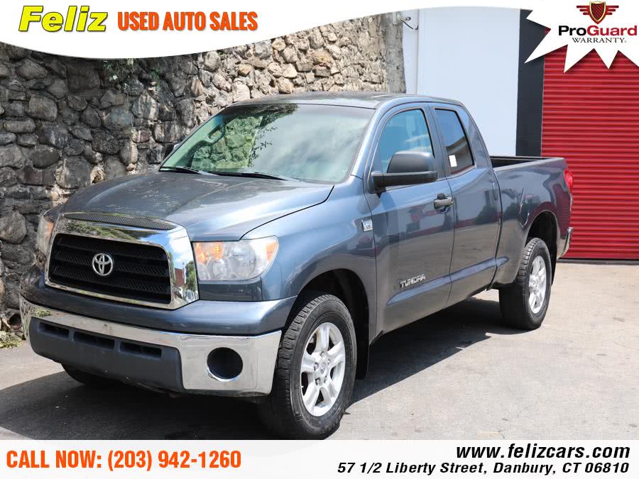 2008 Toyota Tundra 4WD Truck Dbl 4.7L V8 5-Spd AT SR5 (Natl), available for sale in Danbury, Connecticut | Feliz Used Auto Sales. Danbury, Connecticut