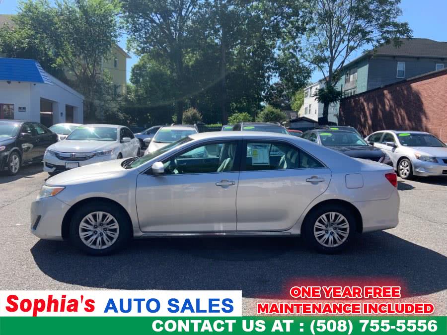 2014 Toyota Camry 4dr Sdn I4 Auto LE (Natl) *Ltd Avail*, available for sale in Worcester, Massachusetts | Sophia's Auto Sales Inc. Worcester, Massachusetts