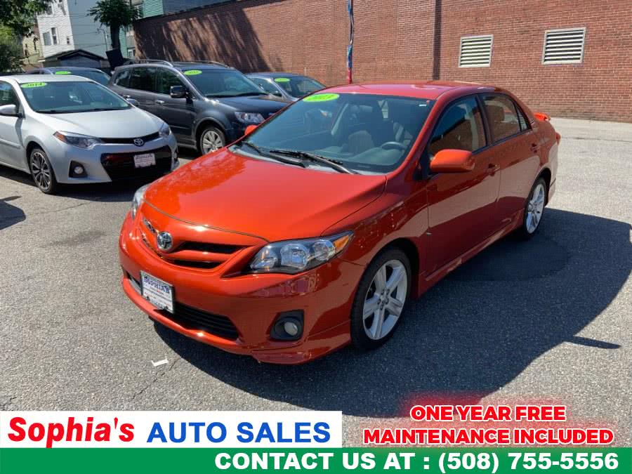 2013 Toyota Corolla 4dr Sdn Auto S Special Edition, available for sale in Worcester, Massachusetts | Sophia's Auto Sales Inc. Worcester, Massachusetts