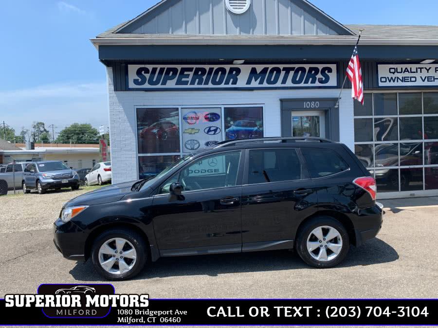 2016 Subaru Forester AWD 4dr CVT 2.5i Premium PZEV, available for sale in Milford, Connecticut | Superior Motors LLC. Milford, Connecticut