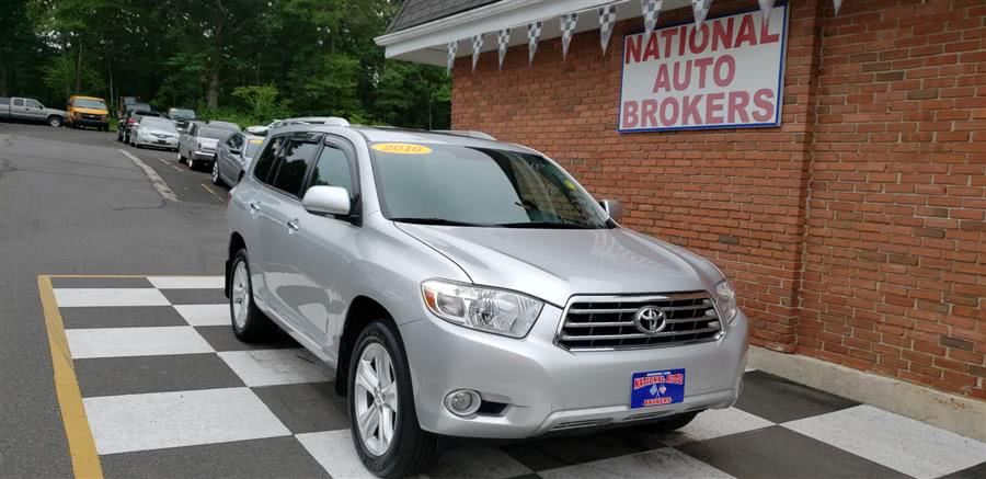 2010 Toyota Highlander 4WD V6 Limited, available for sale in Waterbury, Connecticut | National Auto Brokers, Inc.. Waterbury, Connecticut