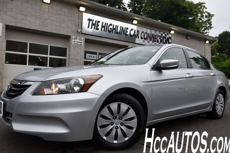 2012 Honda Accord Sdn 4dr I4 Man LX, available for sale in Waterbury, Connecticut | Highline Car Connection. Waterbury, Connecticut