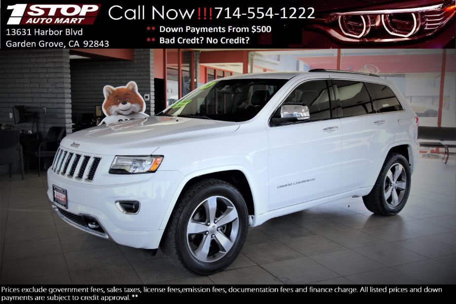 2014 Jeep Grand Cherokee 4WD 4dr Overland, available for sale in Garden Grove, California | 1 Stop Auto Mart Inc.. Garden Grove, California