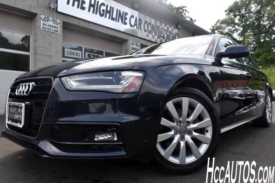 2015 Audi A4 4dr Sdn Auto quattro 2.0T Premium, available for sale in Waterbury, Connecticut | Highline Car Connection. Waterbury, Connecticut