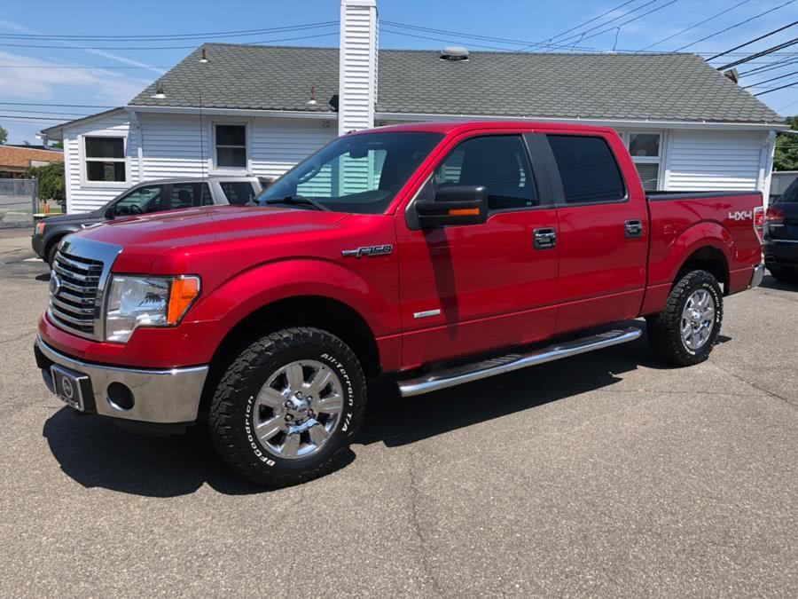 2012 Ford F-150 4WD SuperCrew 145" XLT, available for sale in Milford, Connecticut | Chip's Auto Sales Inc. Milford, Connecticut