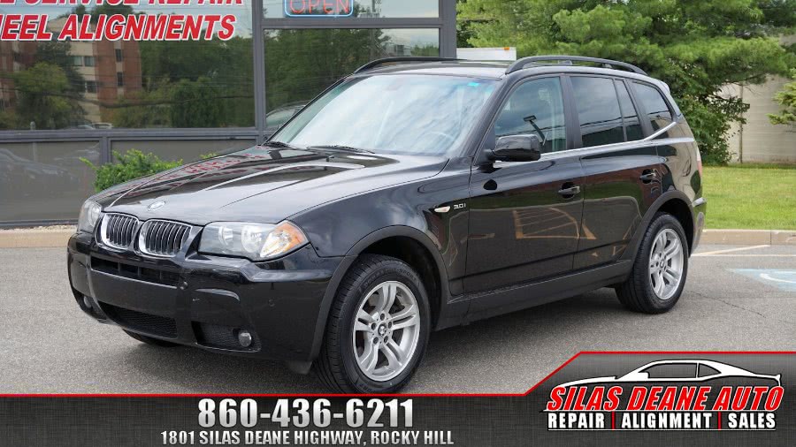 2006 BMW X3 X3 4dr AWD 3.0i, available for sale in Rocky Hill , Connecticut | Silas Deane Auto LLC. Rocky Hill , Connecticut