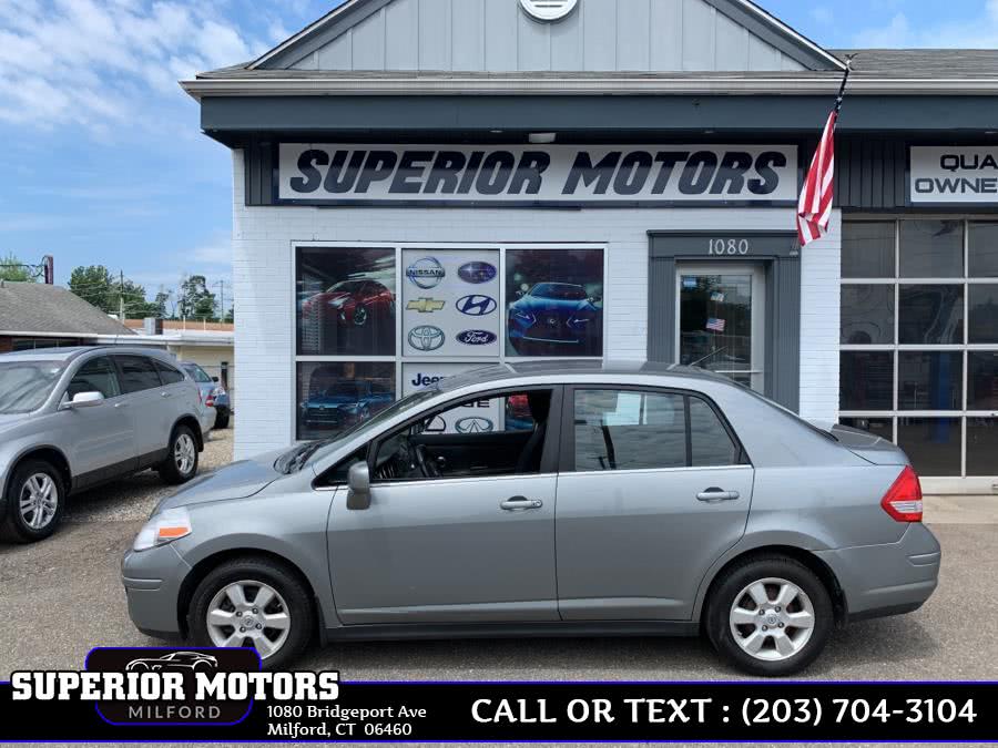 2007 Nissan Versa SL 4dr Sdn I4 CVT 1.8 SL, available for sale in Milford, Connecticut | Superior Motors LLC. Milford, Connecticut