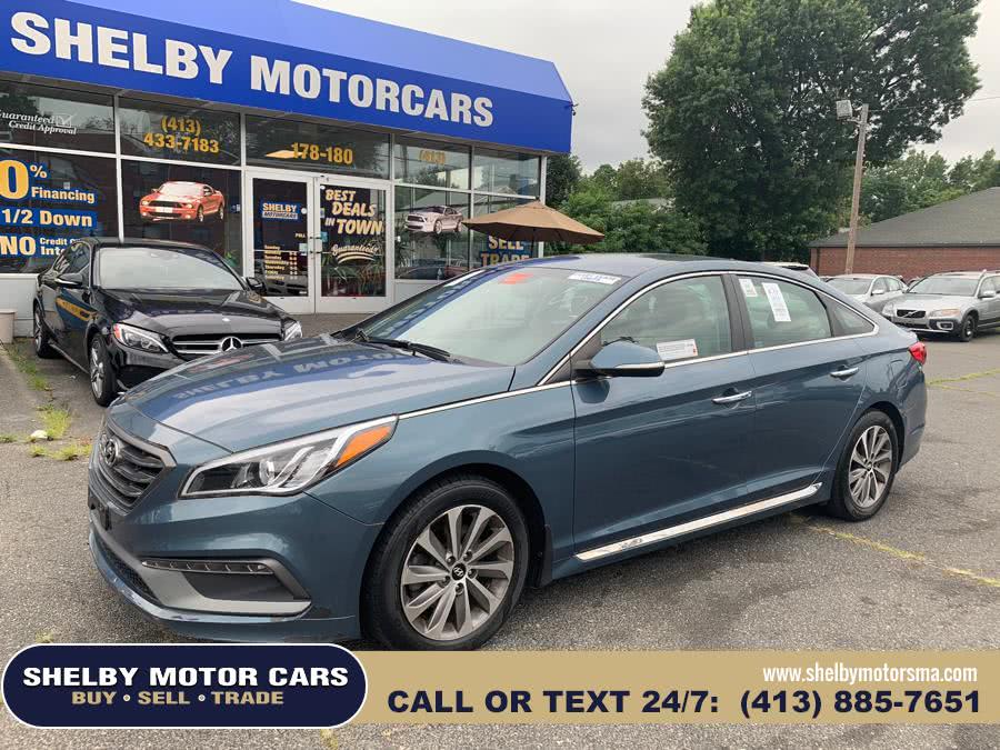 2015 Hyundai Sonata 4dr Sdn 2.4L Sport, available for sale in Springfield, Massachusetts | Shelby Motor Cars. Springfield, Massachusetts