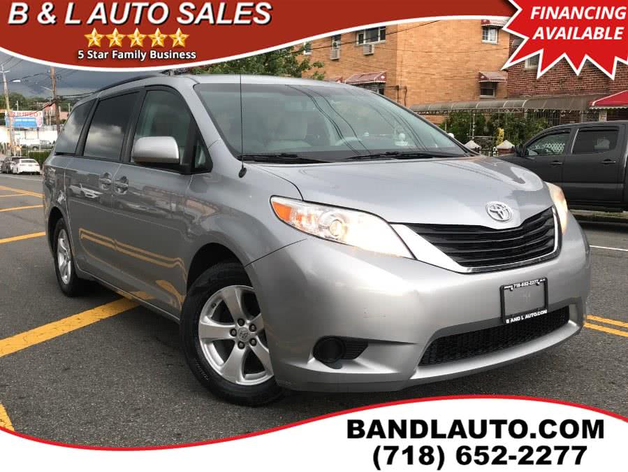 2014 Toyota Sienna 5dr 8-Pass Van V6 LE FWD, available for sale in Bronx, New York | B & L Auto Sales LLC. Bronx, New York