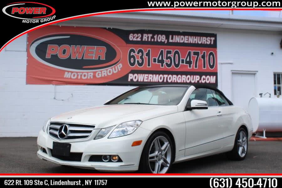 2011 Mercedes-Benz E-Class Convertible 2dr Cabriolet E 350 RWD, available for sale in Lindenhurst, New York | Power Motor Group. Lindenhurst, New York