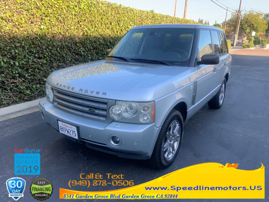 2007 Land Rover Range Rover 4WD 4dr HSE, available for sale in Garden Grove, California | Speedline Motors. Garden Grove, California