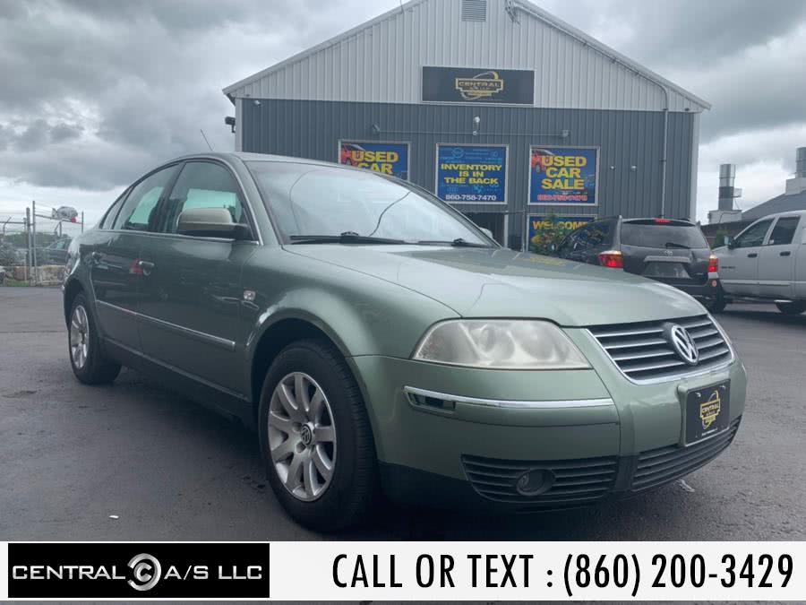 2003 Volkswagen Passat 4dr Sdn GLS Manual, available for sale in East Windsor, Connecticut | Central A/S LLC. East Windsor, Connecticut