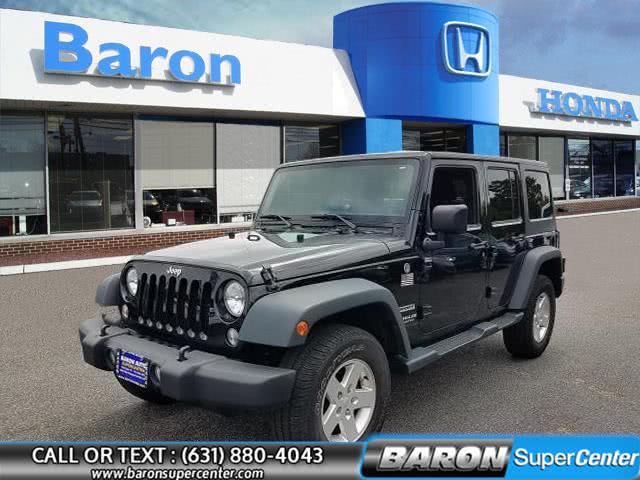 2015 Jeep Wrangler Unlimited Unlimited Sport, available for sale in Patchogue, New York | Baron Supercenter. Patchogue, New York