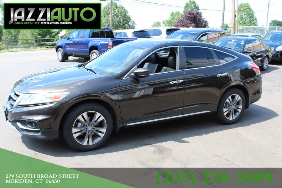 2013 Honda Crosstour 4WD V6 5dr EX-L, available for sale in Meriden, Connecticut | Jazzi Auto Sales LLC. Meriden, Connecticut 2013 Honda Crosstour 4WD V6 5dr EX-L, available for sale in Meriden, Connecticut | Jazzi Auto Sales LLC. Meriden, Connecticut