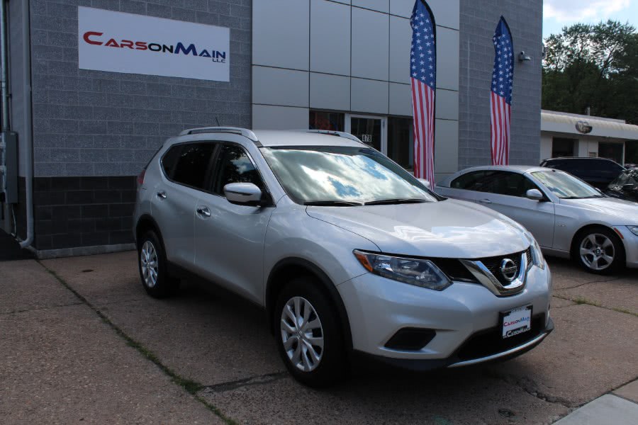 2016 Nissan Rogue AWD 4dr S, available for sale in Manchester, Connecticut | Carsonmain LLC. Manchester, Connecticut
