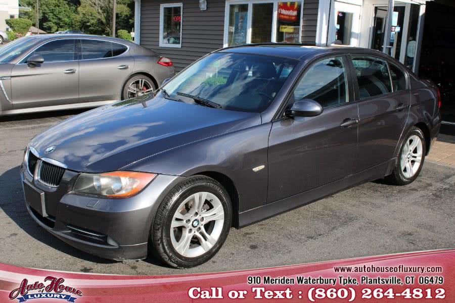 2008 BMW 3 Series 4dr Sdn 328xi AWD SULEV, available for sale in Plantsville, Connecticut | Auto House of Luxury. Plantsville, Connecticut