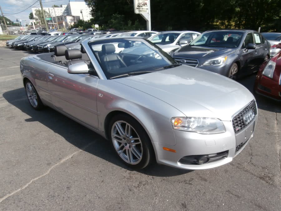 2009 Audi A4 2dr Cabriolet Auto 2.0T quattro SE *Ltd Avail*, available for sale in Waterbury, Connecticut | Jim Juliani Motors. Waterbury, Connecticut