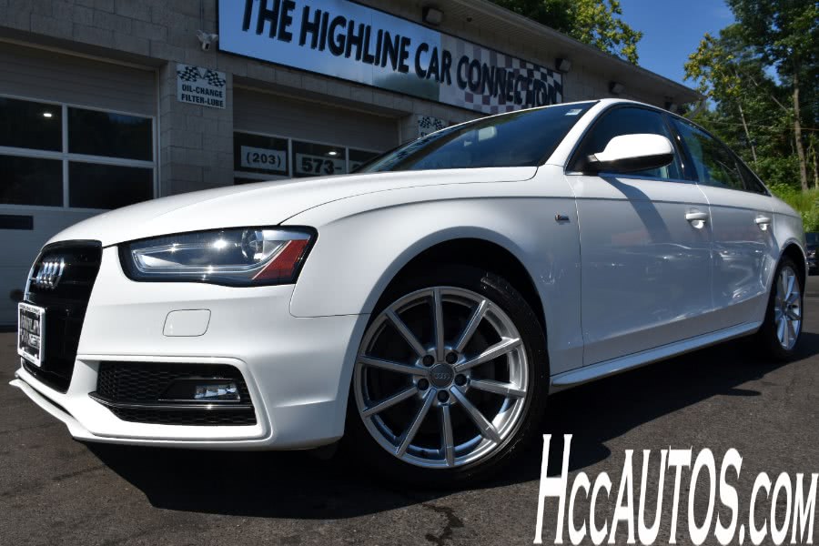 2015 Audi A4 4dr Sdn Auto quattro 2.0T Premium, available for sale in Waterbury, Connecticut | Highline Car Connection. Waterbury, Connecticut