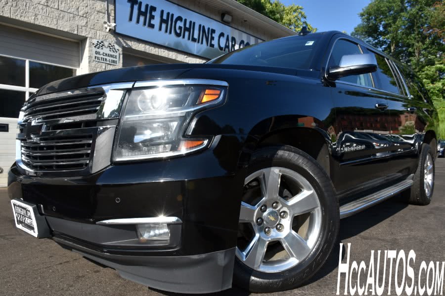 2015 Chevrolet Suburban 4WD 4dr LTZ, available for sale in Waterbury, Connecticut | Highline Car Connection. Waterbury, Connecticut
