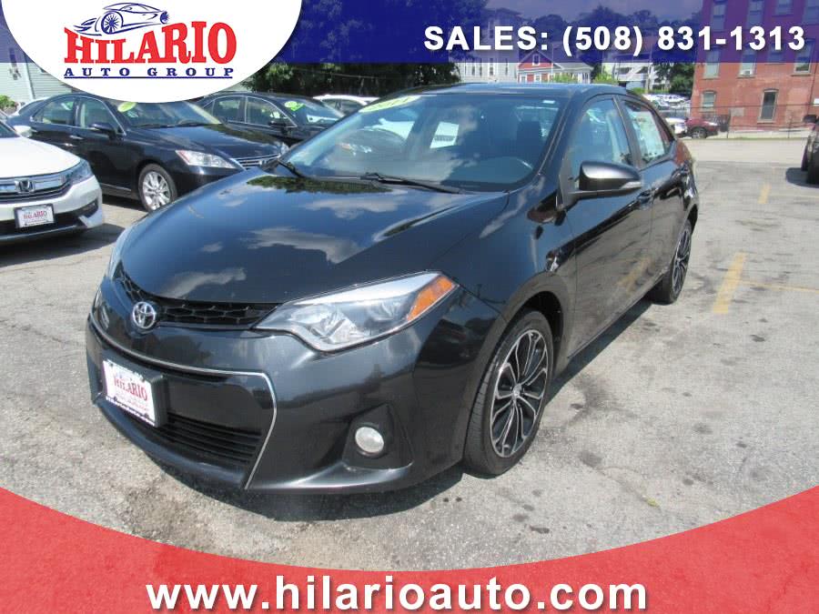 2014 Toyota Corolla 4dr Sdn Man S Plus (Natl), available for sale in Worcester, Massachusetts | Hilario's Auto Sales Inc.. Worcester, Massachusetts