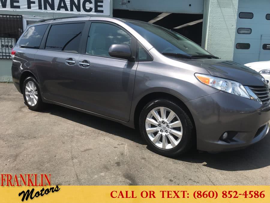 2011 Toyota Sienna 5dr 7-Pass Van V6 XLE AWD, available for sale in Hartford, Connecticut | Franklin Motors Auto Sales LLC. Hartford, Connecticut