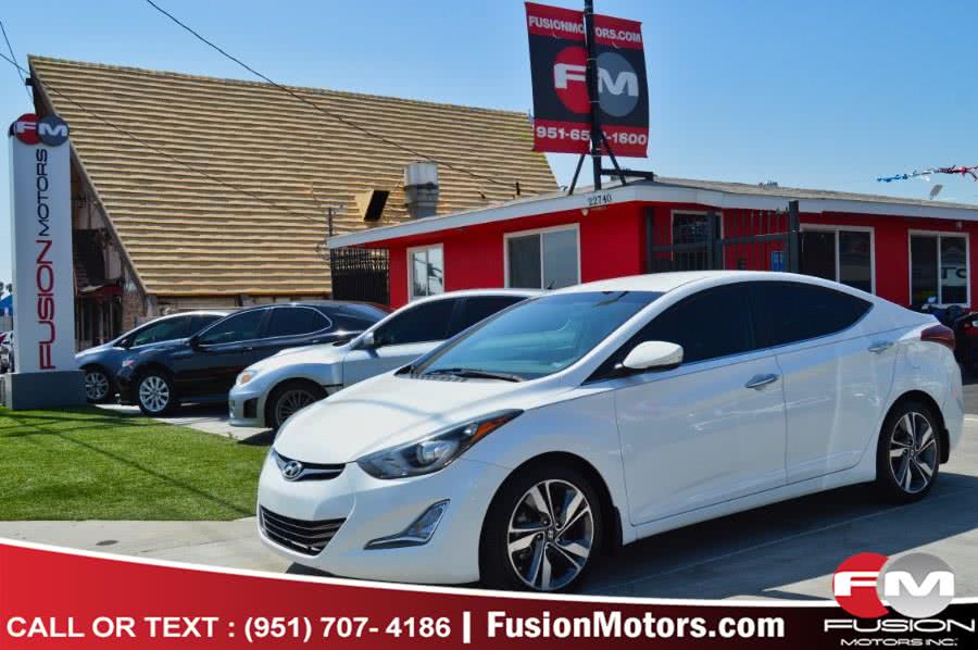 Used Hyundai Elantra 4dr Sdn Auto Limited (Alabama Plant) 2014 | Fusion Motors Inc. Moreno Valley, California
