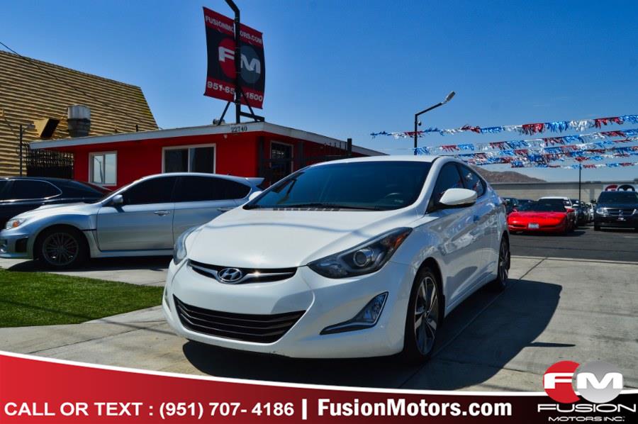 2014 Hyundai Elantra 4dr Sdn Auto Limited (Alabama Plant), available for sale in Moreno Valley, California | Fusion Motors Inc. Moreno Valley, California 2014 Hyundai Elantra 4dr Sdn Auto Limited (Alabama Plant), available for sale in Moreno Valley, California | Fusion Motors Inc. Moreno Valley, California