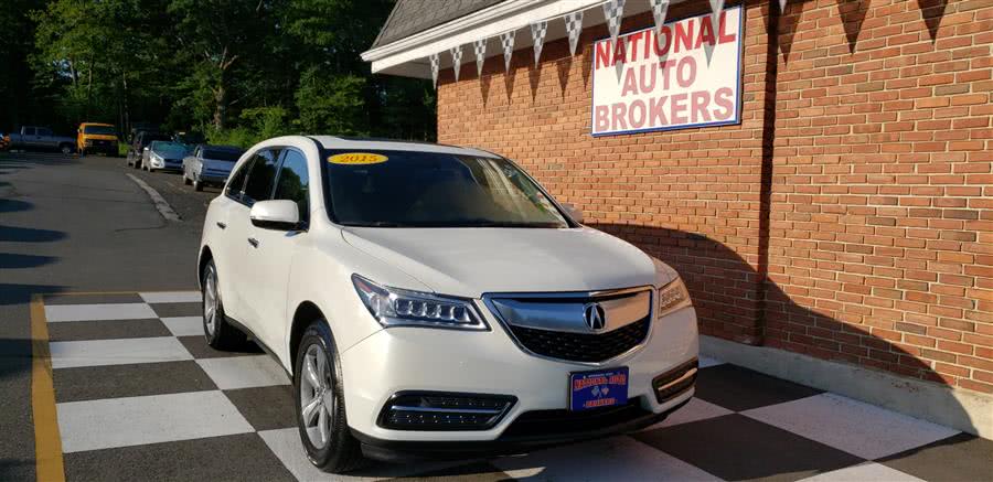 2015 Acura MDX SH-AWD 4dr, available for sale in Waterbury, Connecticut | National Auto Brokers, Inc.. Waterbury, Connecticut