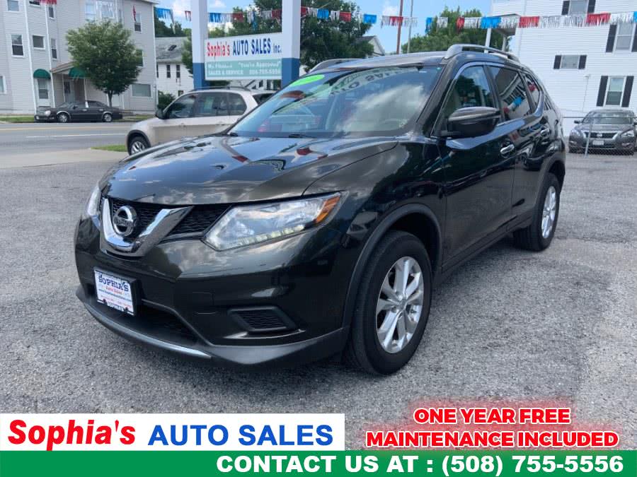 2016 Nissan Rogue AWD 4dr SV, available for sale in Worcester, Massachusetts | Sophia's Auto Sales Inc. Worcester, Massachusetts