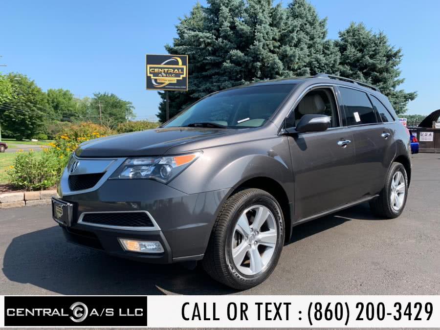 2010 Acura MDX AWD 4dr Technology/Entertainment Pkg, available for sale in East Windsor, Connecticut | Central A/S LLC. East Windsor, Connecticut