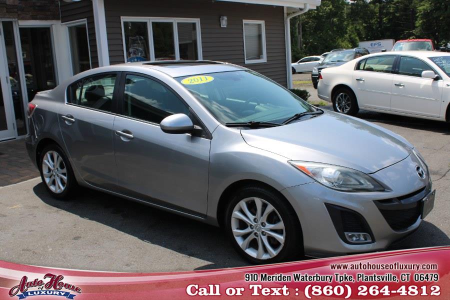 2011 Mazda Mazda3 4dr Sdn Auto s Grand Touring, available for sale in Plantsville, Connecticut | Auto House of Luxury. Plantsville, Connecticut 2011 Mazda Mazda3 4dr Sdn Auto s Grand Touring, available for sale in Plantsville, Connecticut | Auto House of Luxury. Plantsville, Connecticut