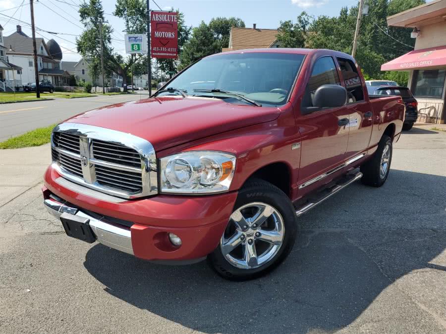 2007 Dodge Ram 1500 4WD Quad Cab 140.5" SLT, available for sale in Springfield, Massachusetts | Absolute Motors Inc. Springfield, Massachusetts