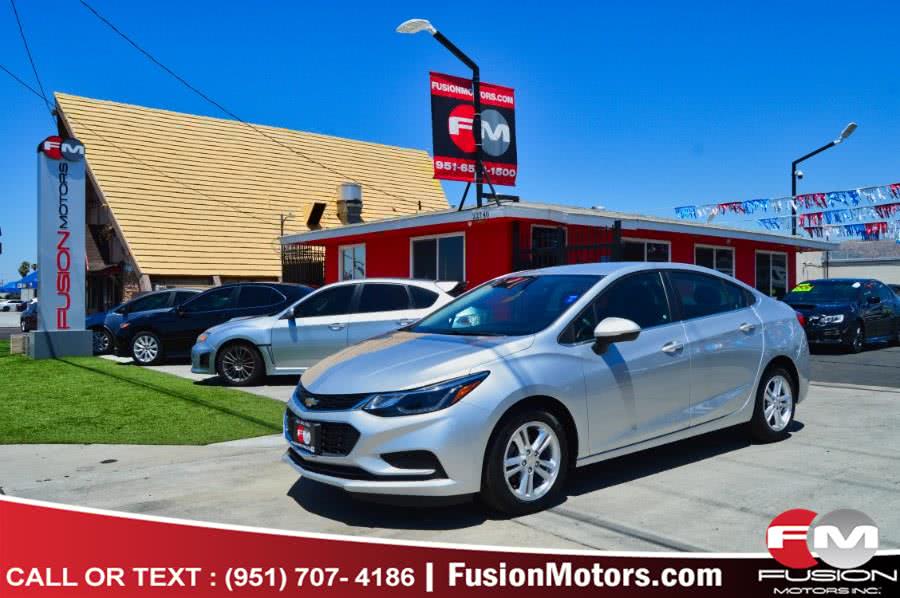 2017 Chevrolet Cruze 4dr Sdn 1.4L LT w/1SD, available for sale in Moreno Valley, California | Fusion Motors Inc. Moreno Valley, California