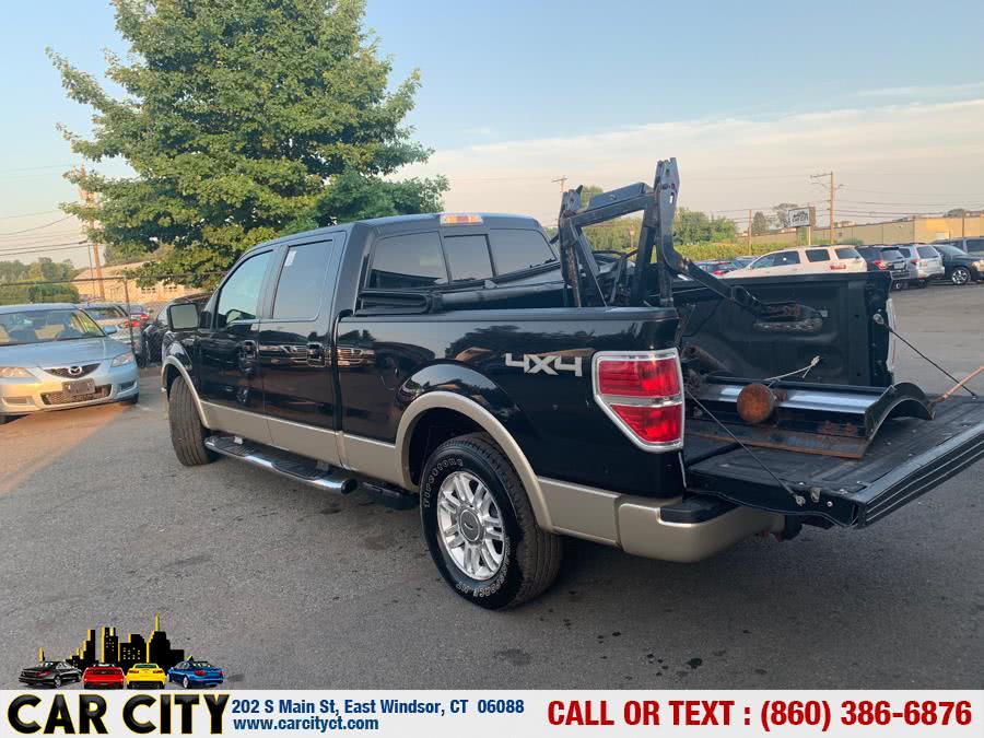 2010 Ford F-150 4WD SuperCrew 145" Lariat, available for sale in East Windsor, Connecticut | Car City LLC. East Windsor, Connecticut