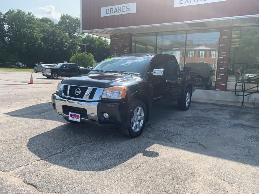 2008 Nissan Titan 4WD Crew Cab SWB XE FFV, available for sale in Barre, Vermont | Routhier Auto Center. Barre, Vermont