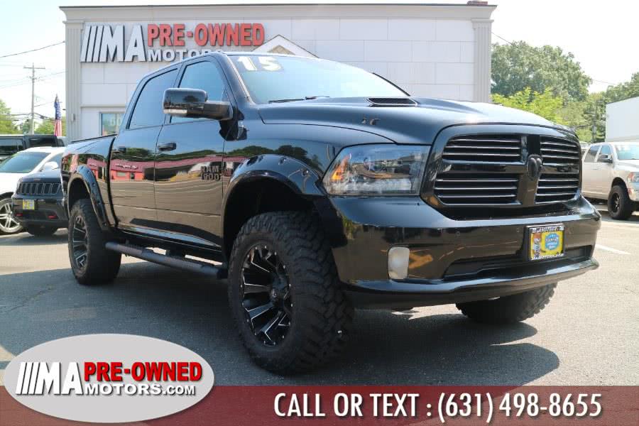 2015 Ram 1500 4WD Crew Cab 140.5" Sport, available for sale in Huntington Station, New York | M & A Motors. Huntington Station, New York